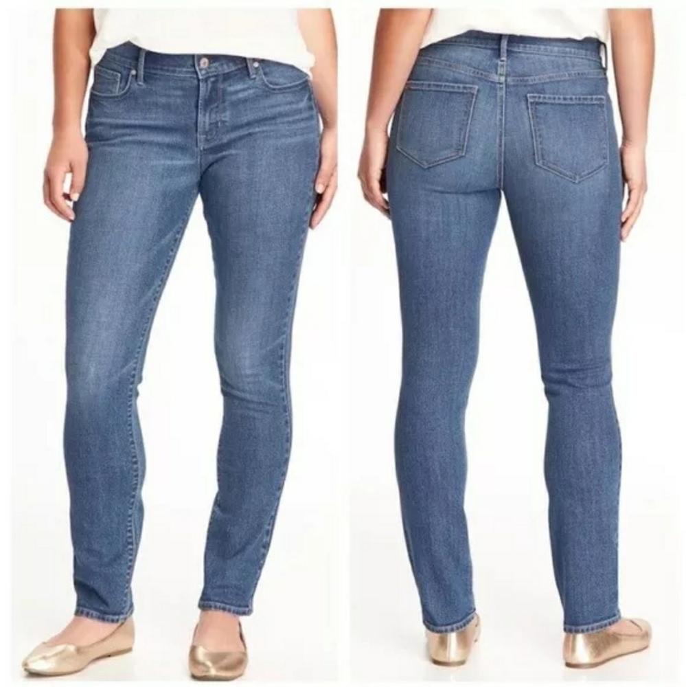 OLD NAVY CURVY PROFILE MID-RISE JEANS